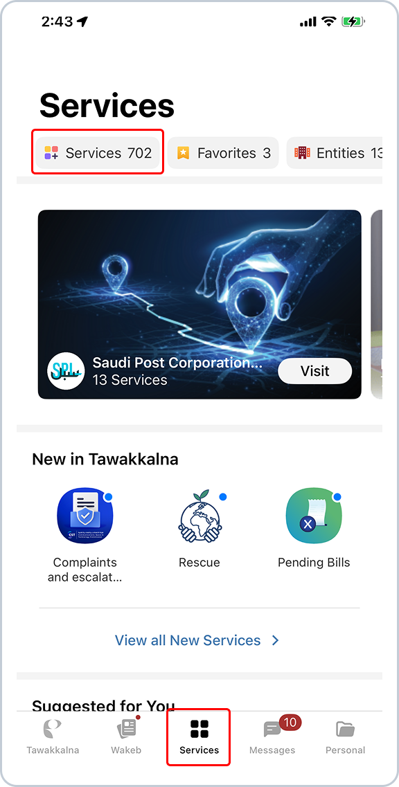 Tawakkalna Services